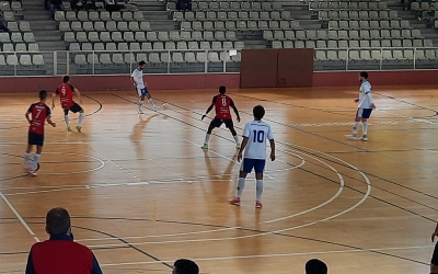 Els jugadors del CNS atacant en l'últim partit | Xavi Colomer